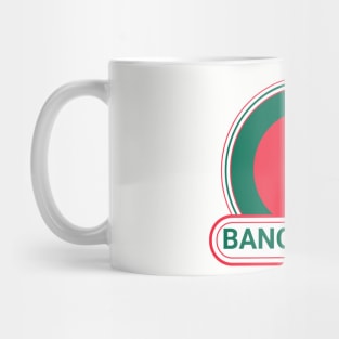 Bangladesh Country Badge - Bangladesh Flag Mug